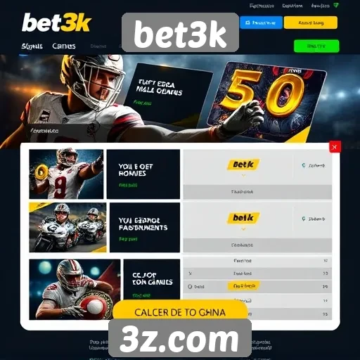 Ofertas e promoções disponíveis no bet3k