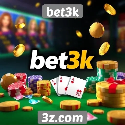 bet3k oferece diversidade em jogos de cassino online