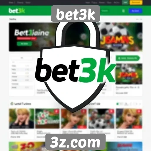 Análise da segurança do site de jogos bet3k