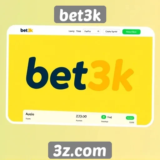Experiência do usuário na plataforma bet3k